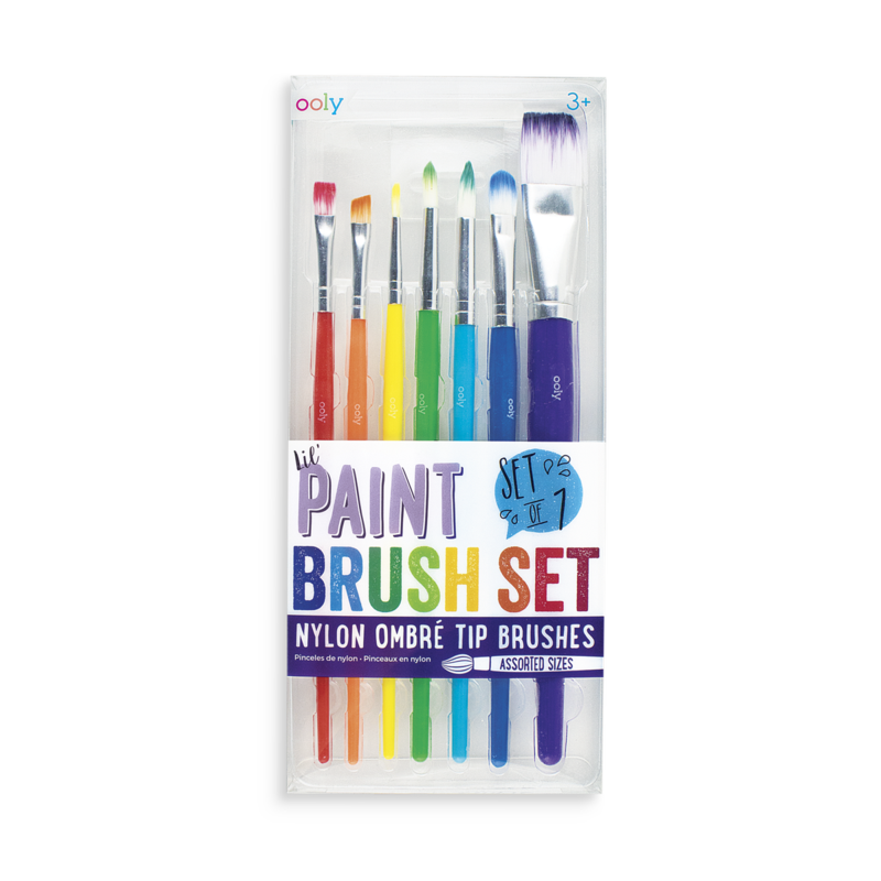 Lil' Paint Brush Set - Set of 7