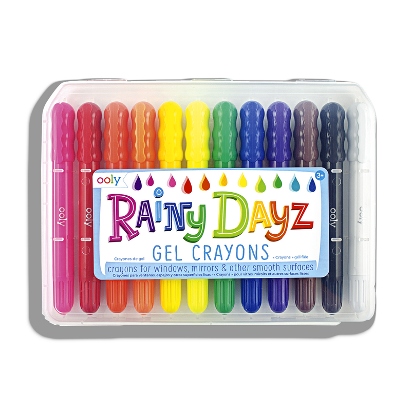Rainy Dayz Gel Crayons - Set of 12