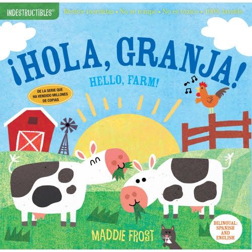 Indestructibles Book - Hola, granja! / Hello, Farm!