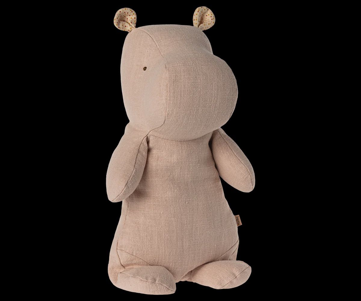 Medium Hippo - Light Rose