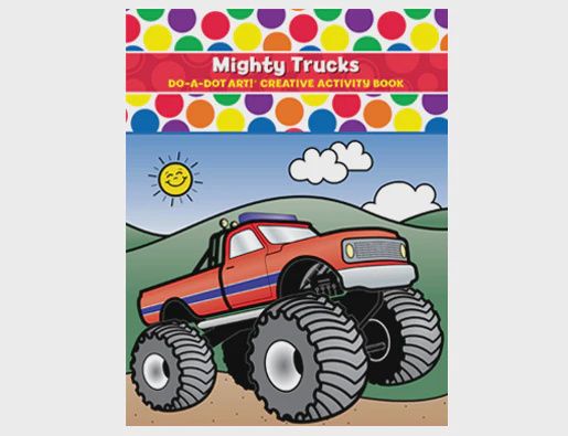 Creative Activity Book: Mighty Trucks