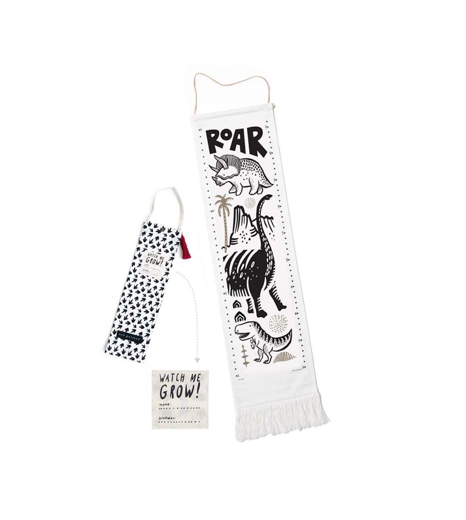 Canvas Growth Chart - Dino