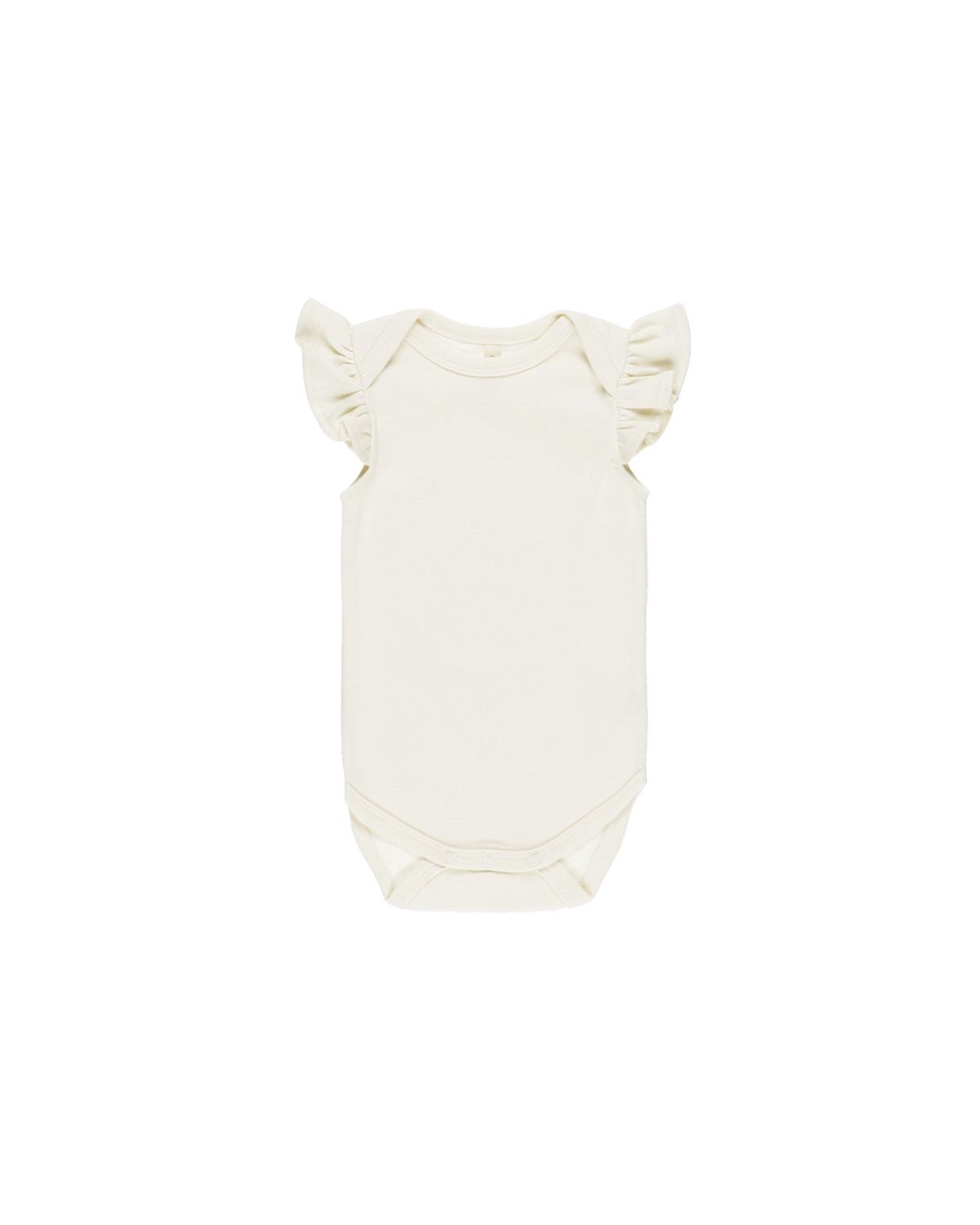 Flutter Sleeve Bodysuit - Ivory