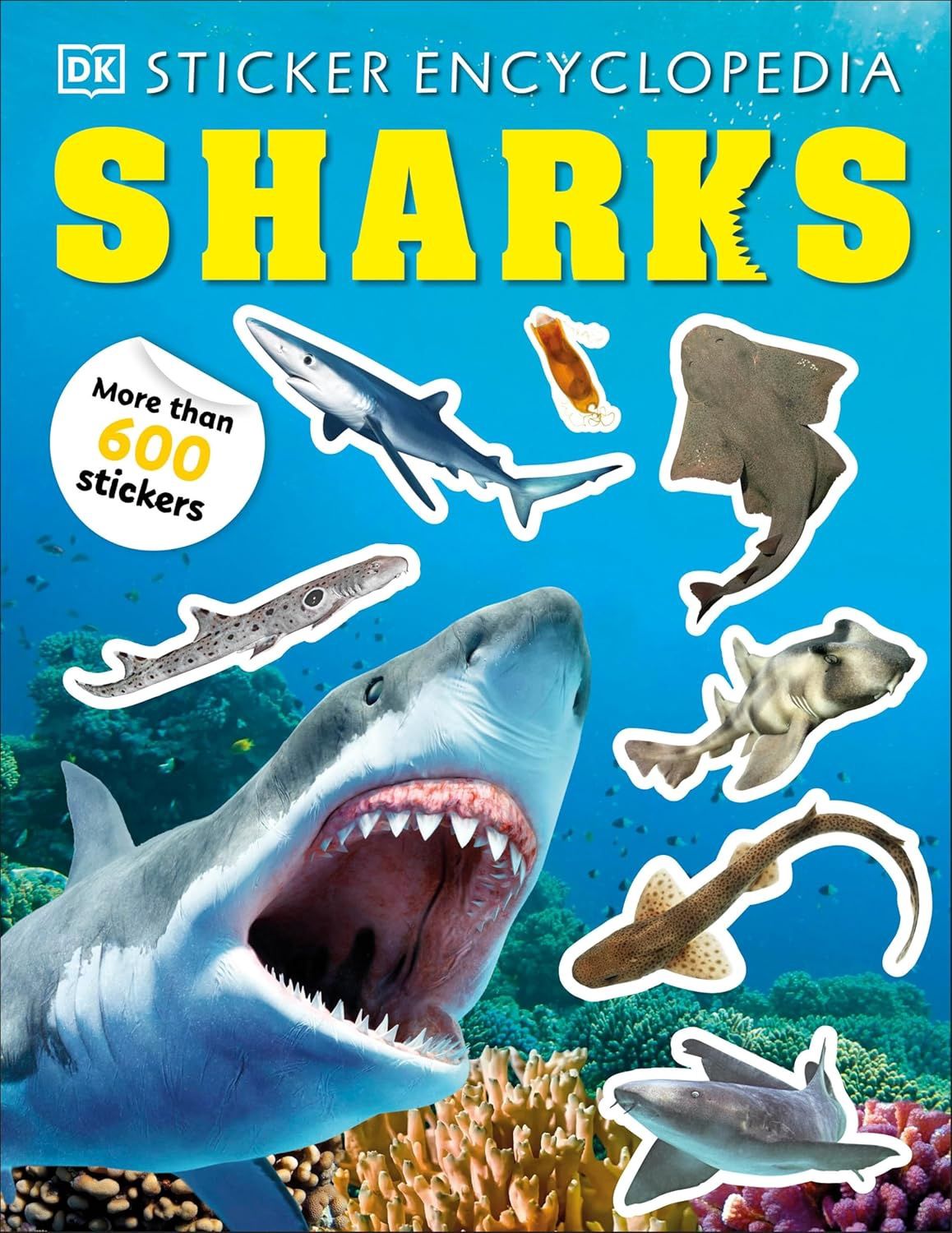 Sticker Encyclopedia Sharks: More Than 600 Stickers