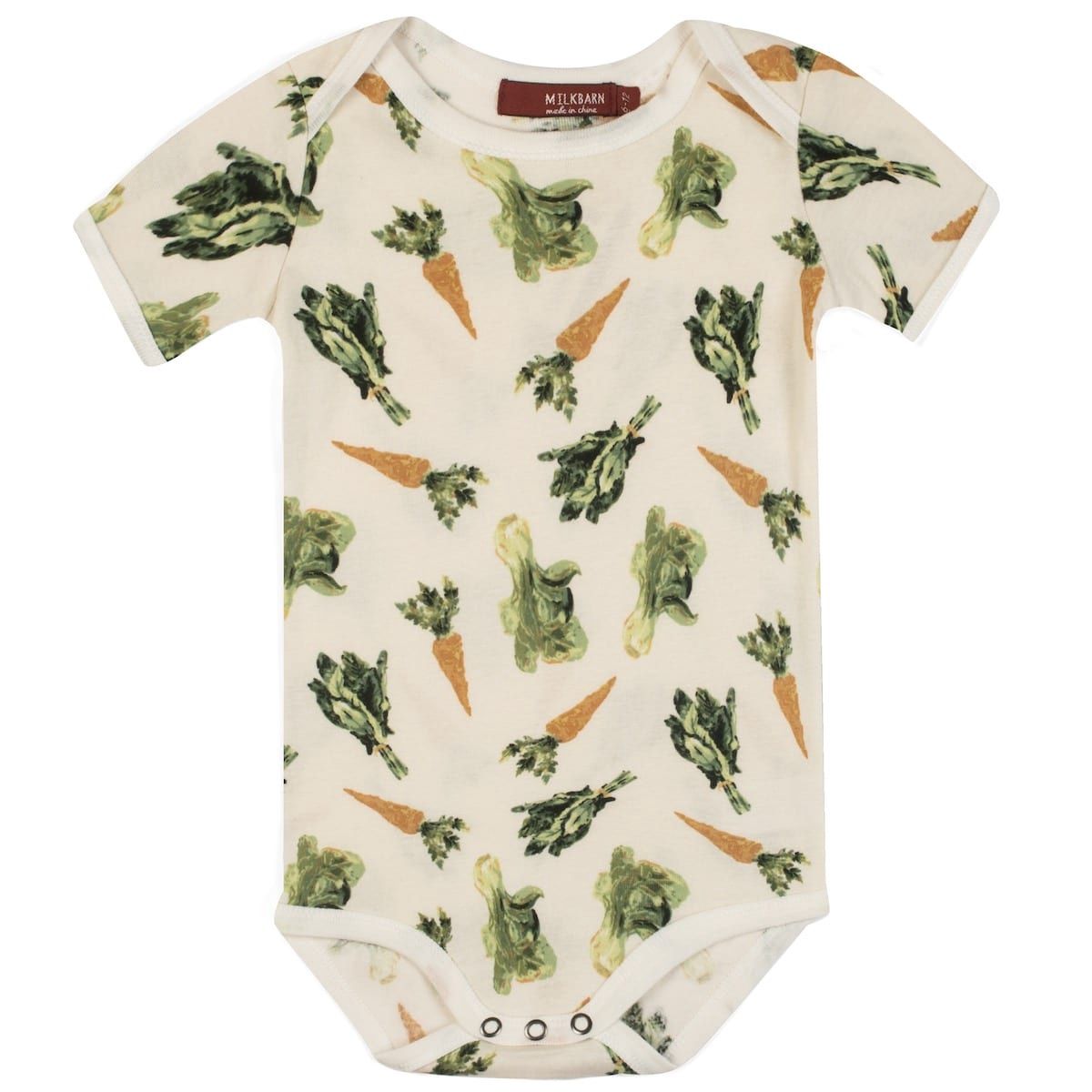 Short Sleeve Onesie - Fresh Veggies