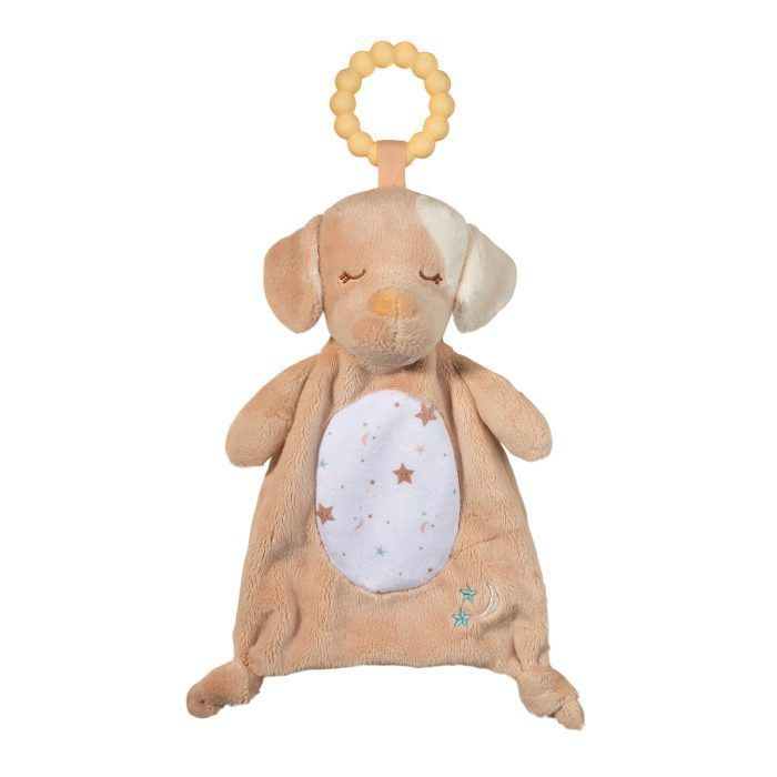 Auggie Tan Puppy Teether and Stuffie
