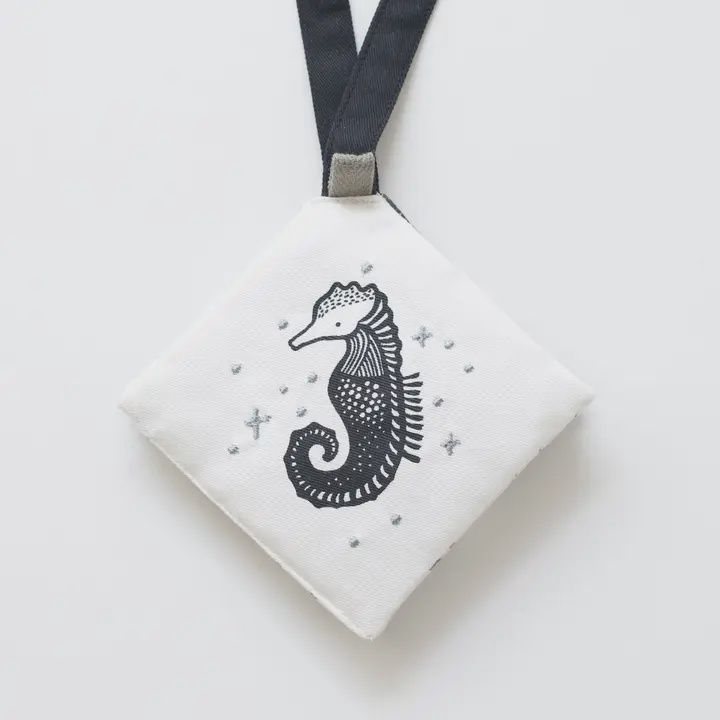 Crinkle Pages Stroller Toy - Ocean