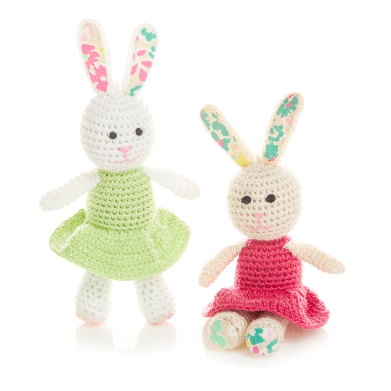 Crocheted Bunny with Dress