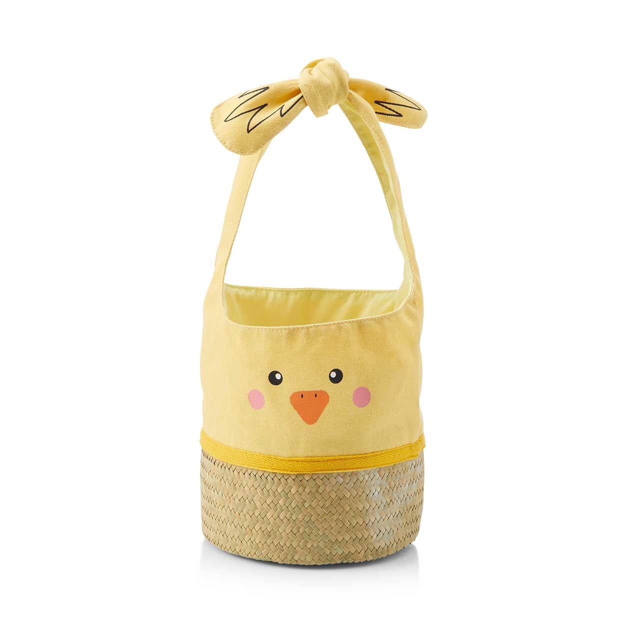 Handmade Easter Basket Bag, Animal: Chick