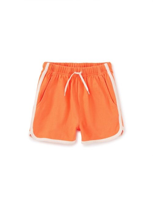 Sporty Ringer Shorts - Goldfish