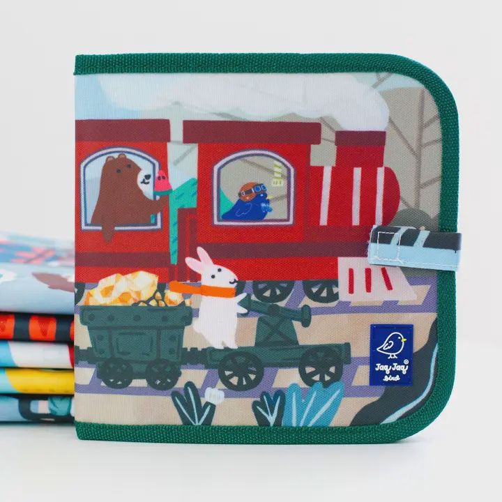 Doodle It &amp; Go Erasable Book - Trains