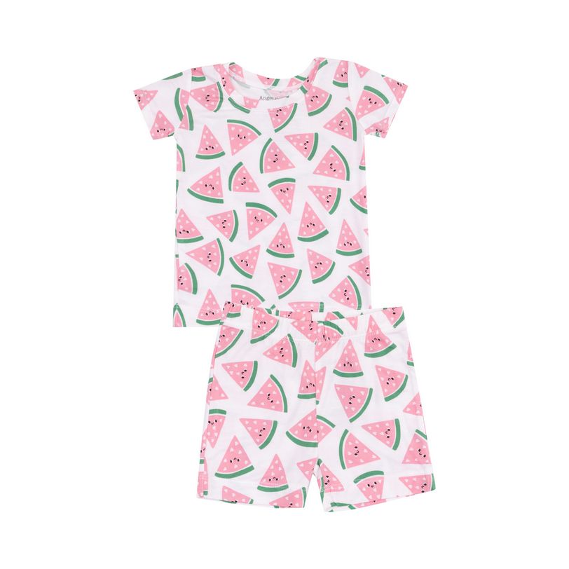 Loungewear Shorts Set - Watermelon Hearts