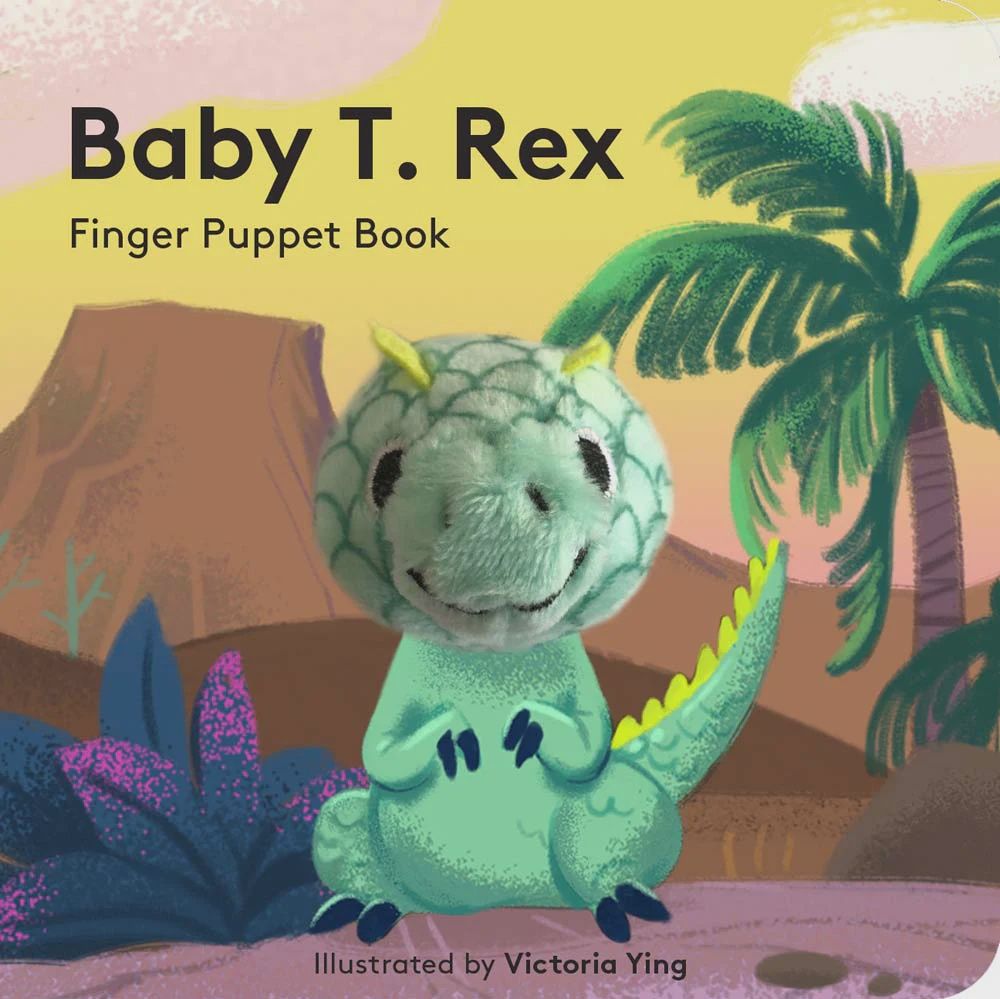 Finger Puppet Book - T-rex dinosaur