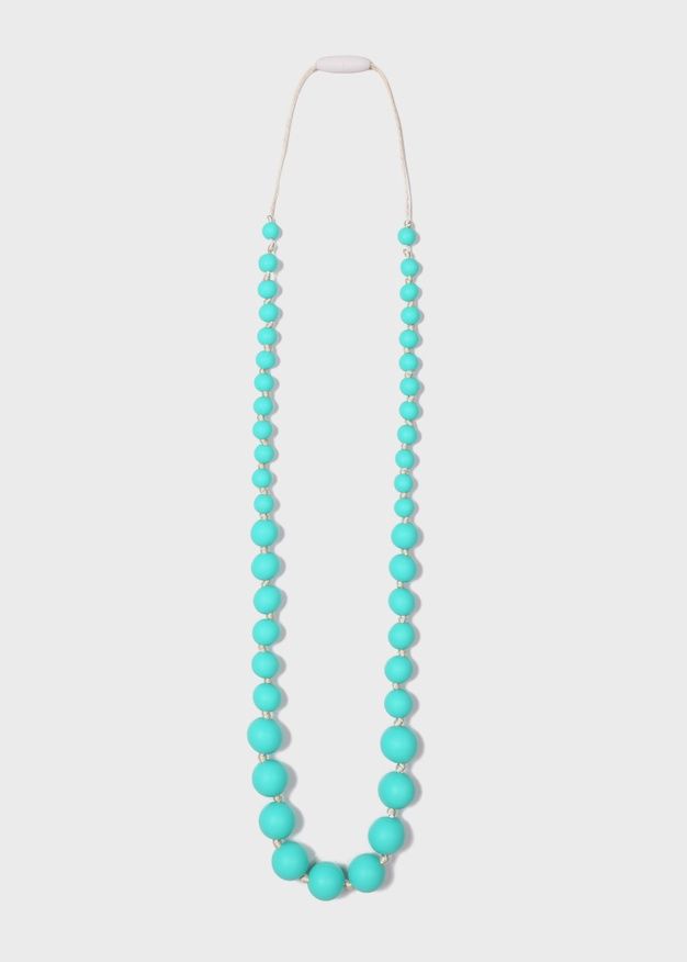 Audrey Teething Necklace - Turquoise