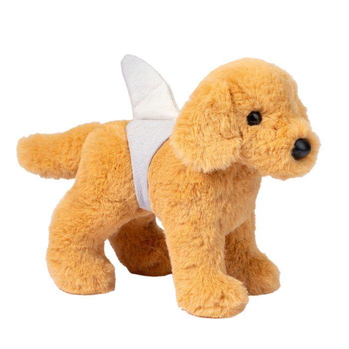Sharky Golden Retriever Stuffie