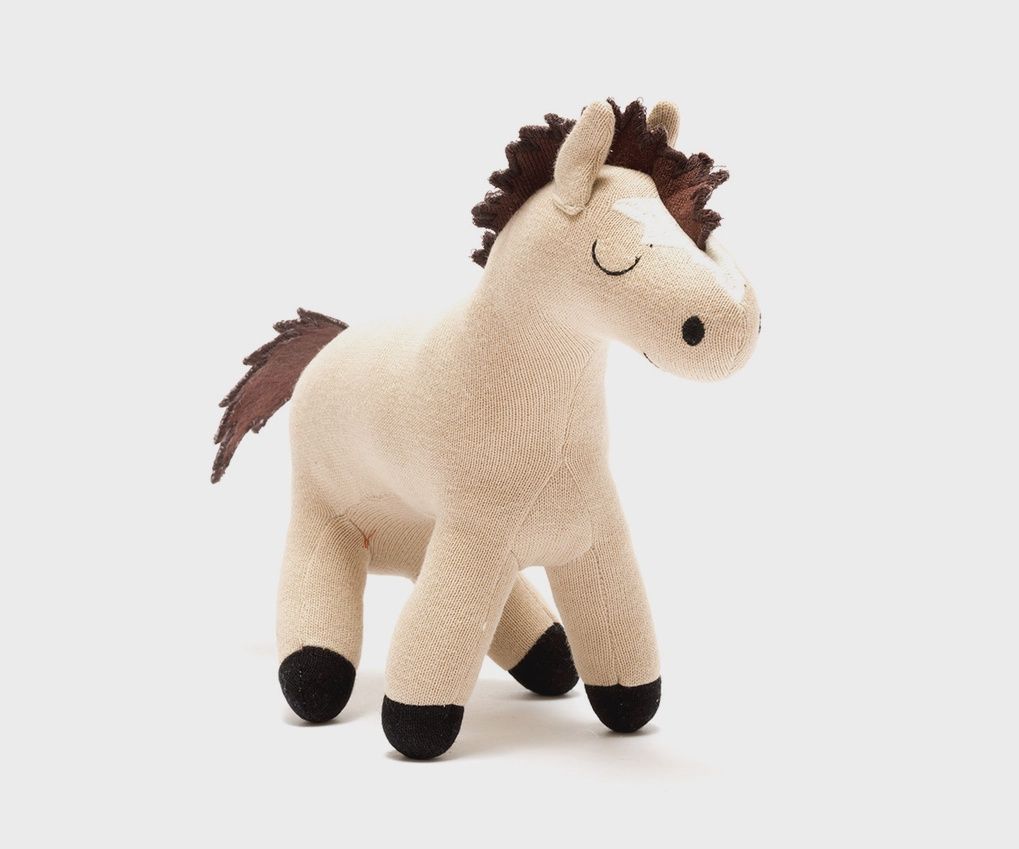 Organic Cotton Horse Stuffie