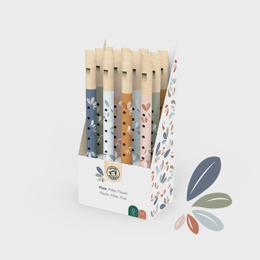 Assorted Wooden Flutes