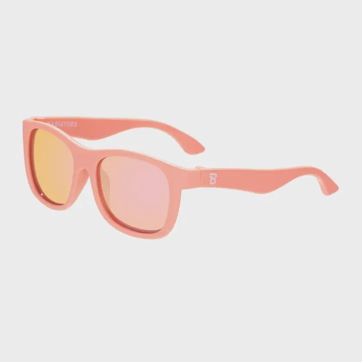 Perfect Papaya Sunglasses w/ Peach Mirror Lens