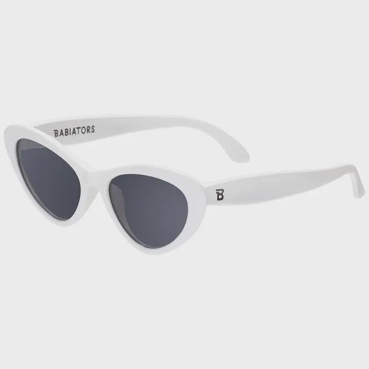 Wicked White Kids Cat-Eye Sunglasses