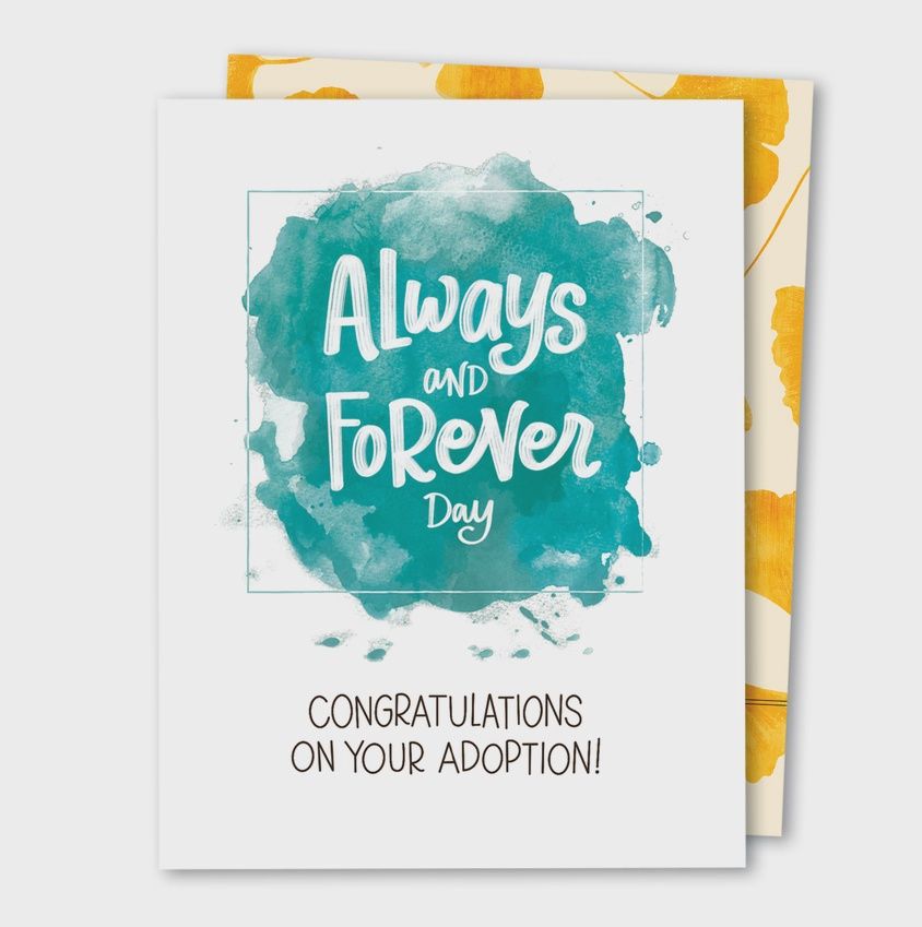 Always + Forever | Adoption Card For Adoptive/Foster Parents