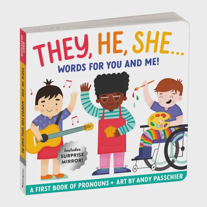 They, He, She: Words For You and Me Board Book