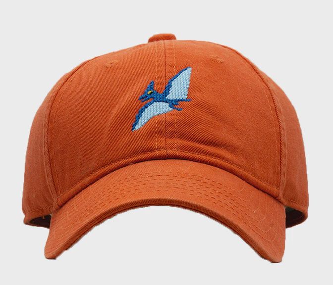 Baseball Hat - Pterodactyl on Persimmon