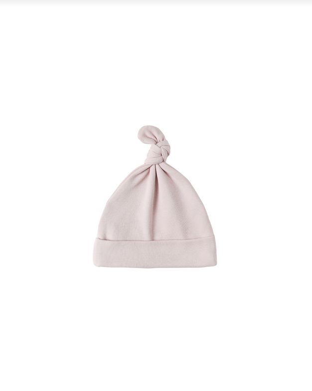 Knotted Baby Hat - Lilac