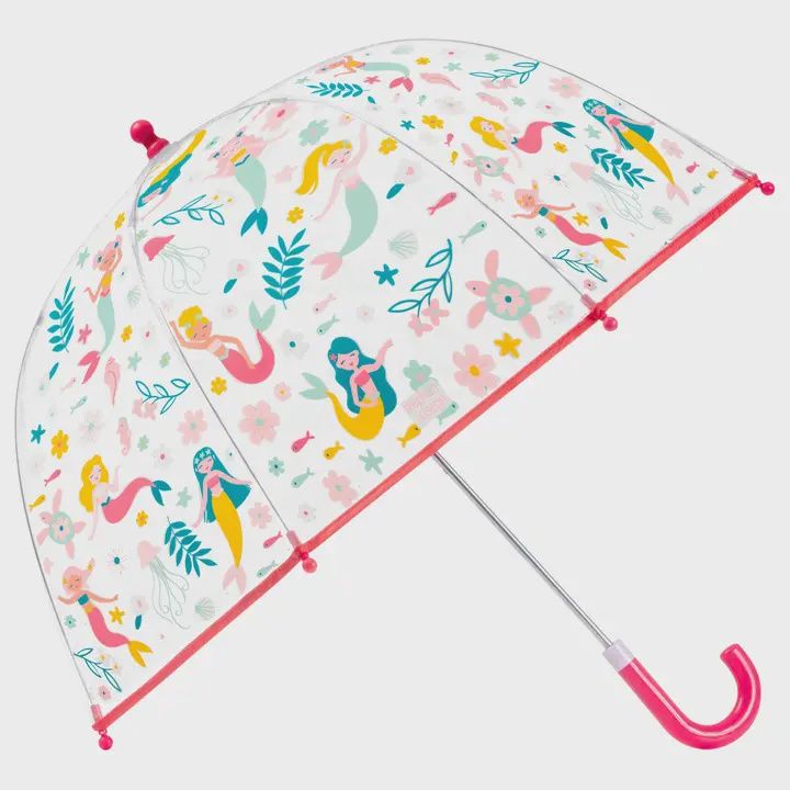 Clear Color Changing Umbrella, Style: Mermaid