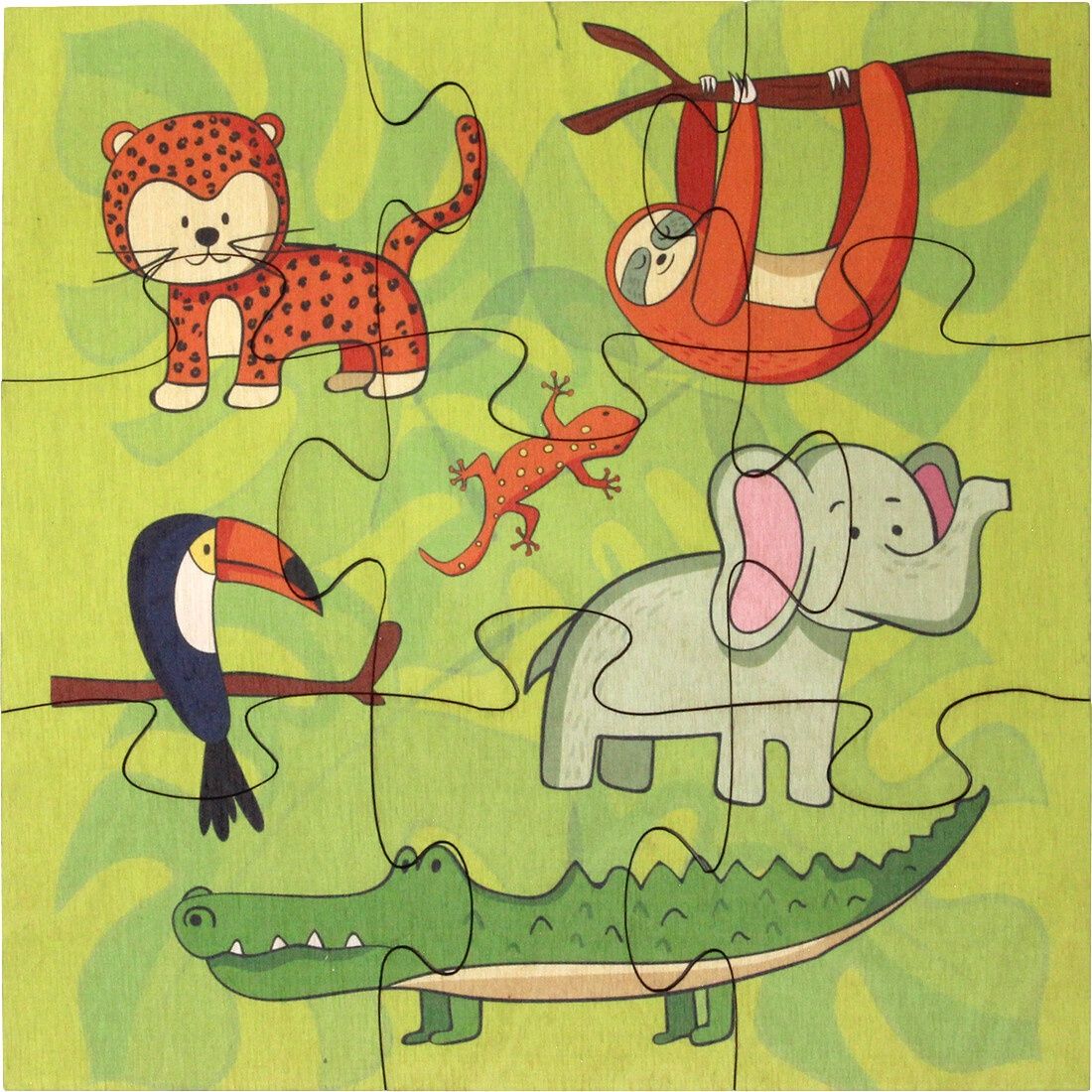 Games To Go 2-Sided Animals Puzzle
