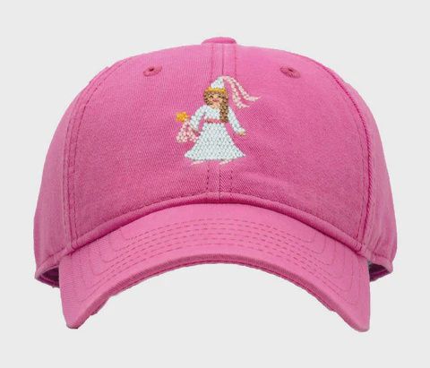 Baseball Hat - Princess Eloise on Bright Pink