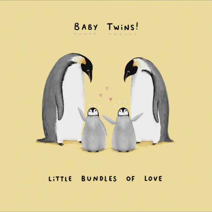 Two of a Kind Twins Card