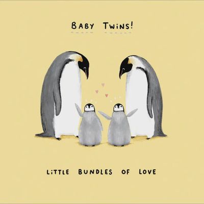 Two of a Kind Twins Card