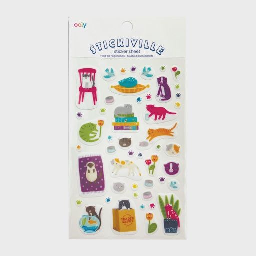 Stickiville Stickers - Quirky Cats