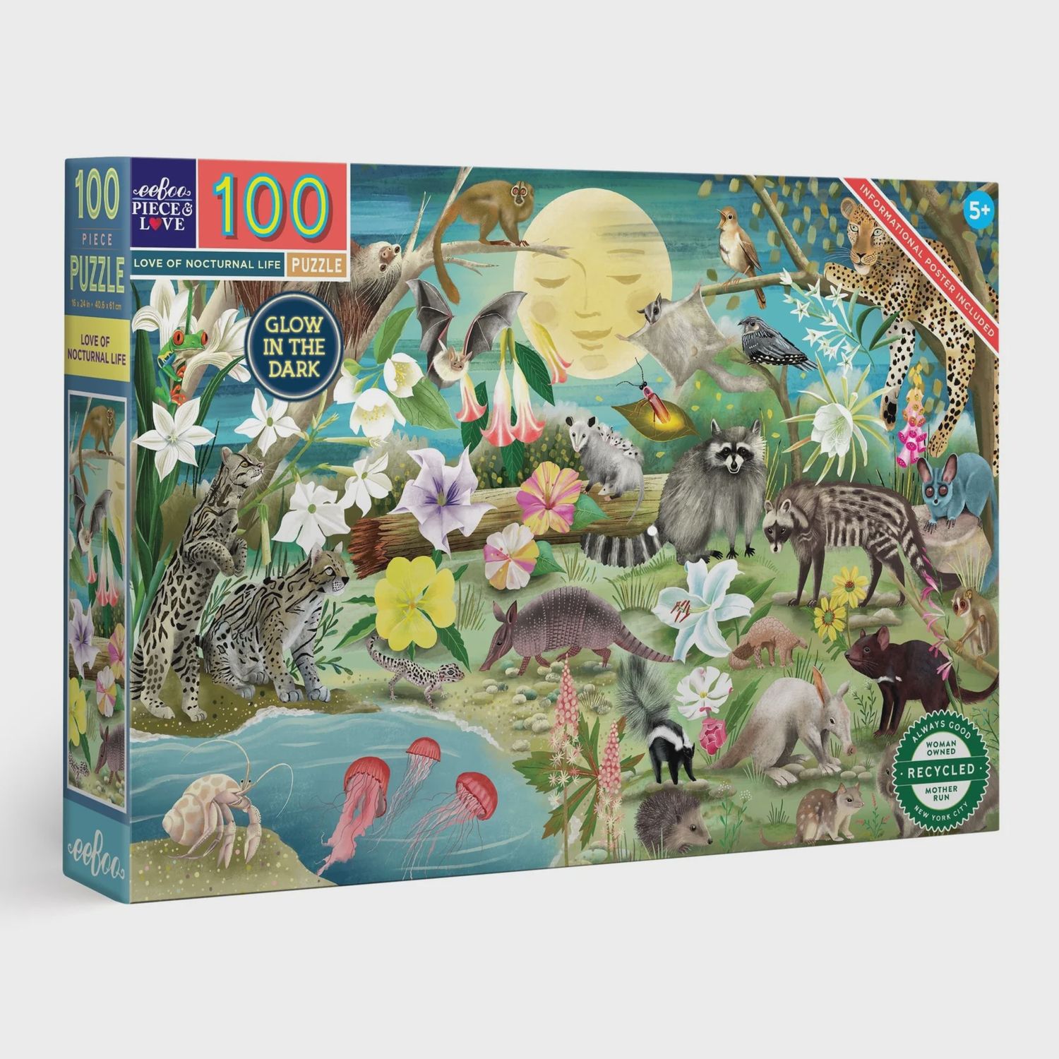 100 Piece Puzzle - Love of Nocturnal Life