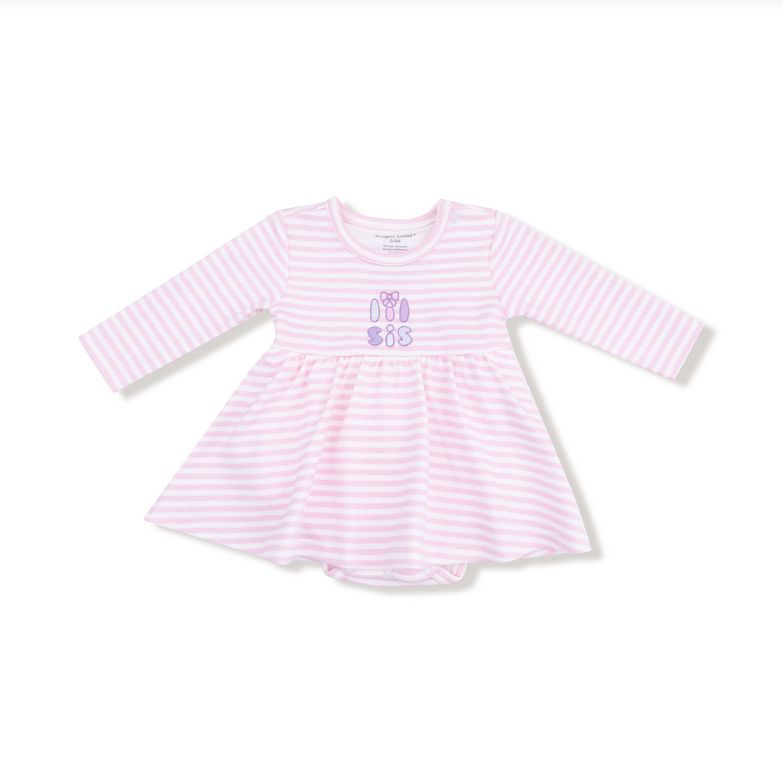 Striped Dress with Lil Sis