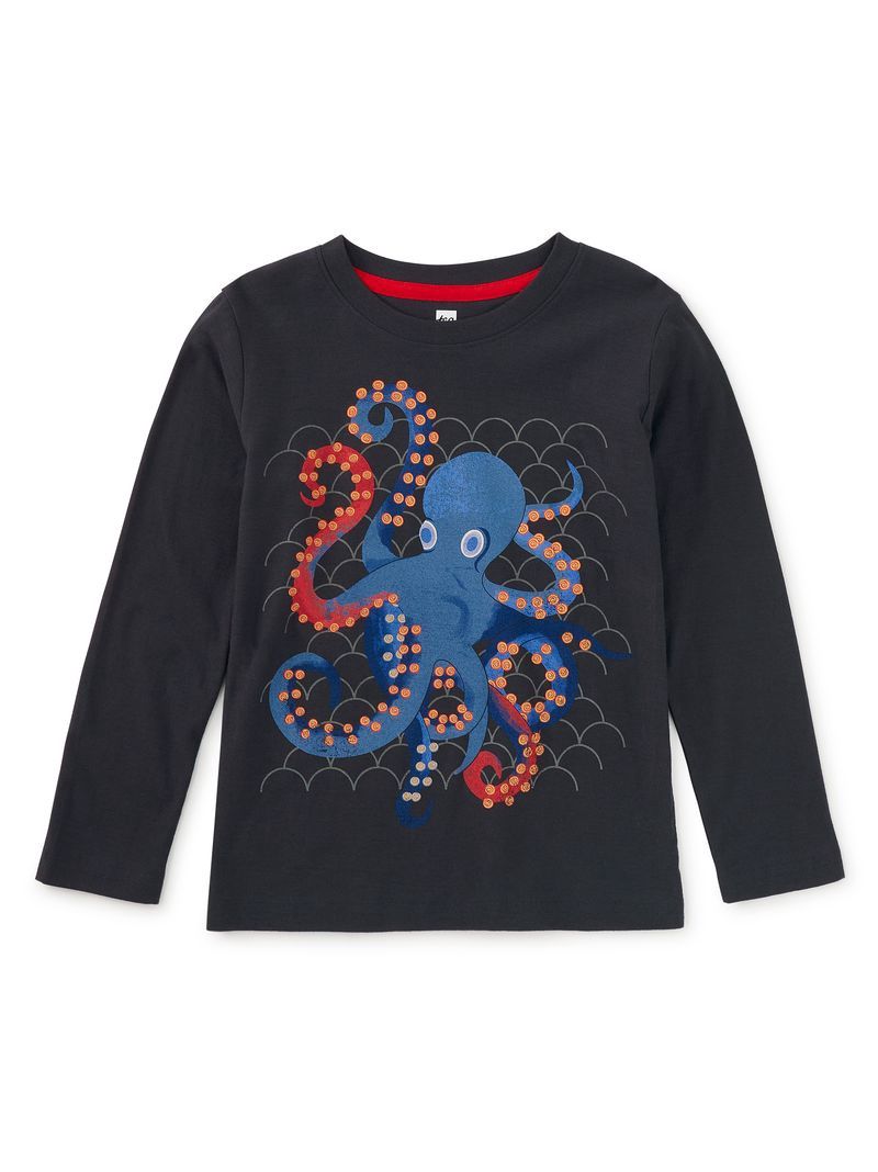 Minhwa Octopus Graphic Tee