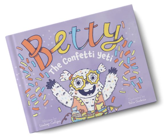Betty the Confetti Yeti