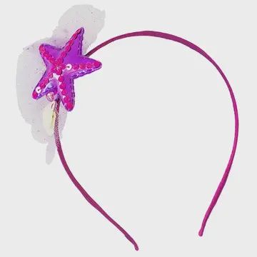Starfish Headband- Pretty Purple