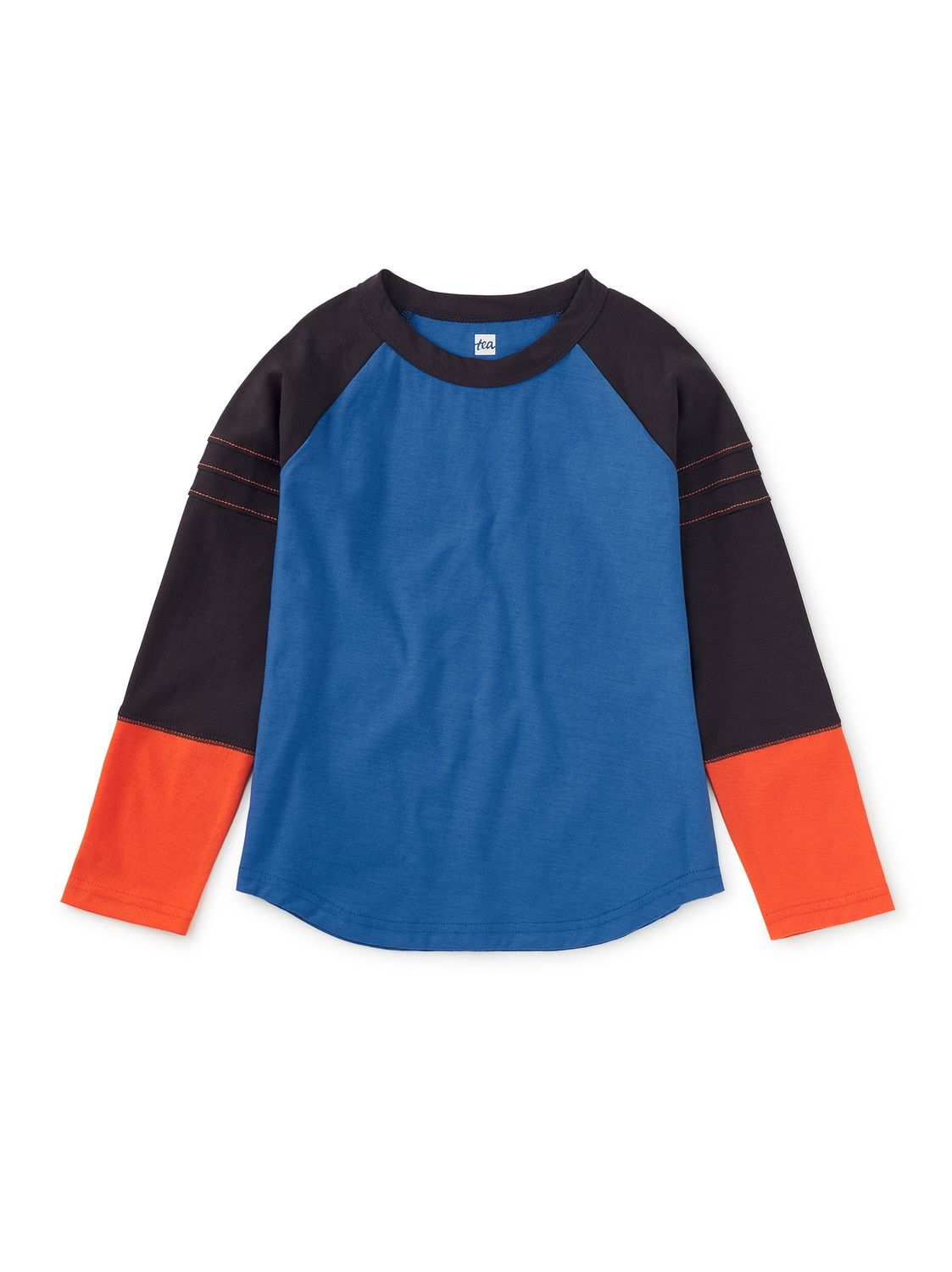 Explorer Colorblock Raglan Top - Imperial