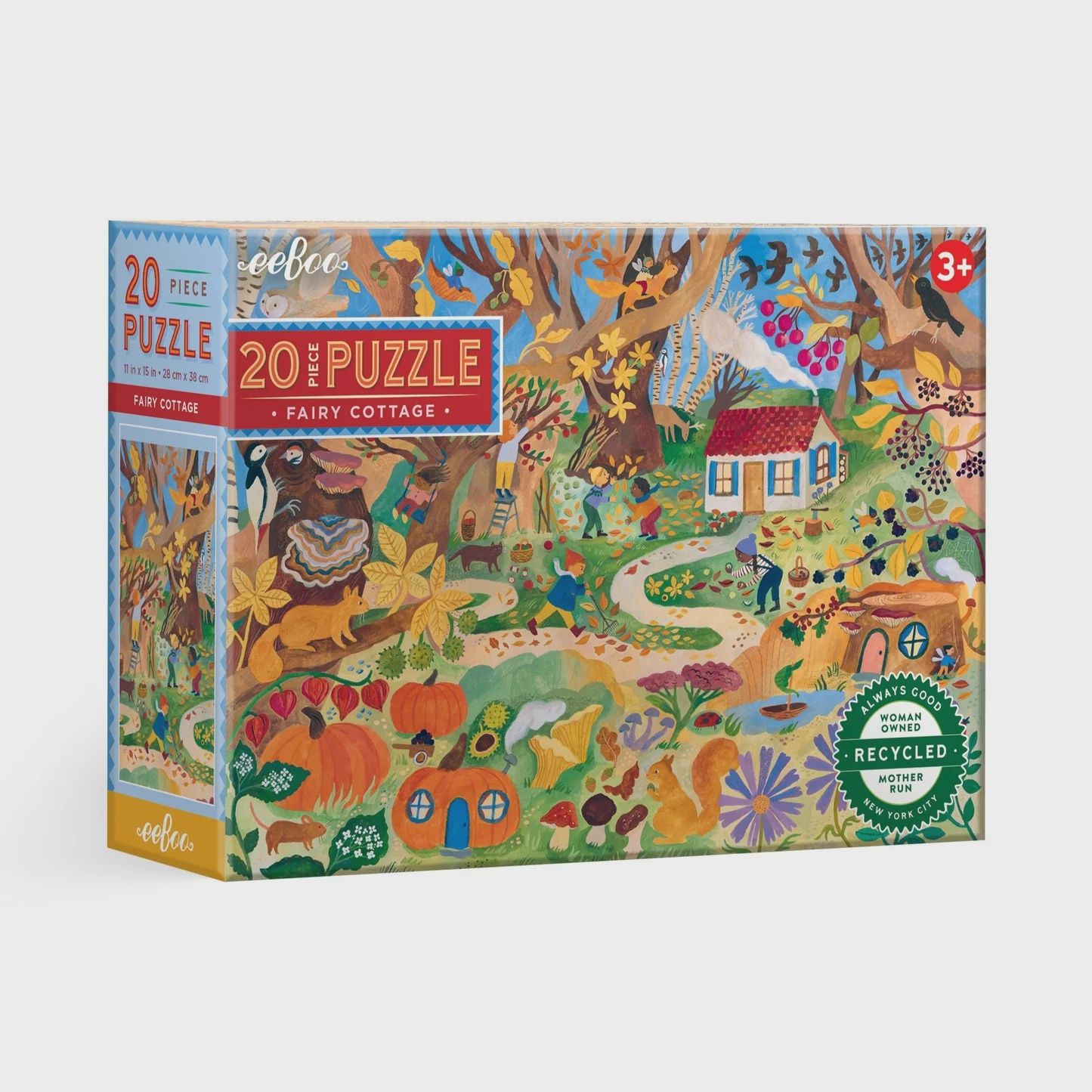 20 Piece Big Puzzle - Fairy Cottage