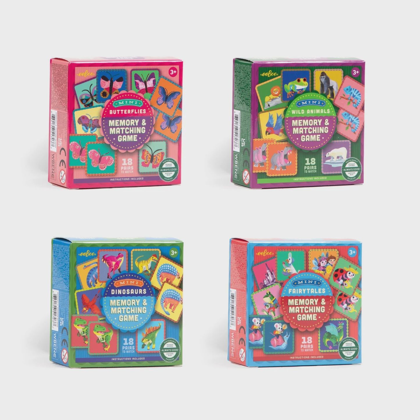 Mini Memory Game Assortment