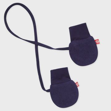 Cozie Fleece Baby Mittens - Navy
