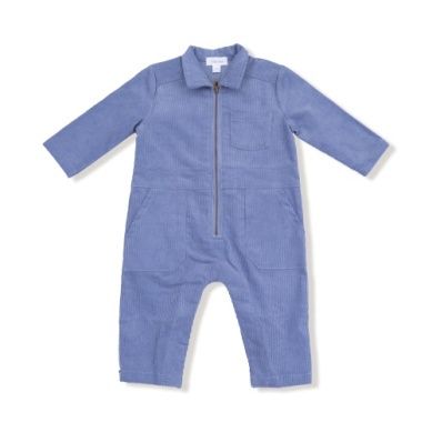 Corduroy Retro Jumpsuit - Stonewash