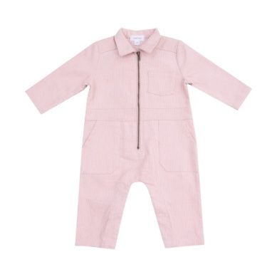 Corduroy Retro Jumpsuit - Veiled Pink