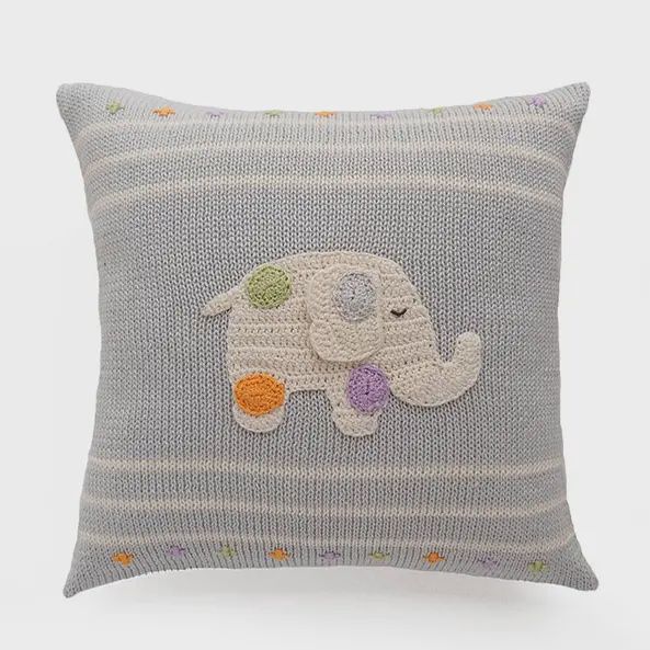 10" Pillow, Style: Elephant