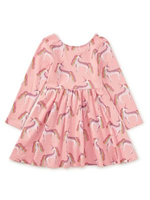 Glitter Unicorn Unicorn Ballet Dress Glitter Wing Unicorn Pastel Dress, 3/6  Months