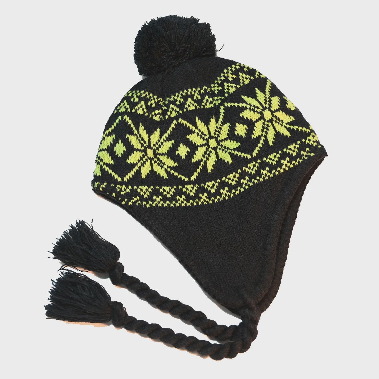 Nordic Knit Hats, Color: Lime