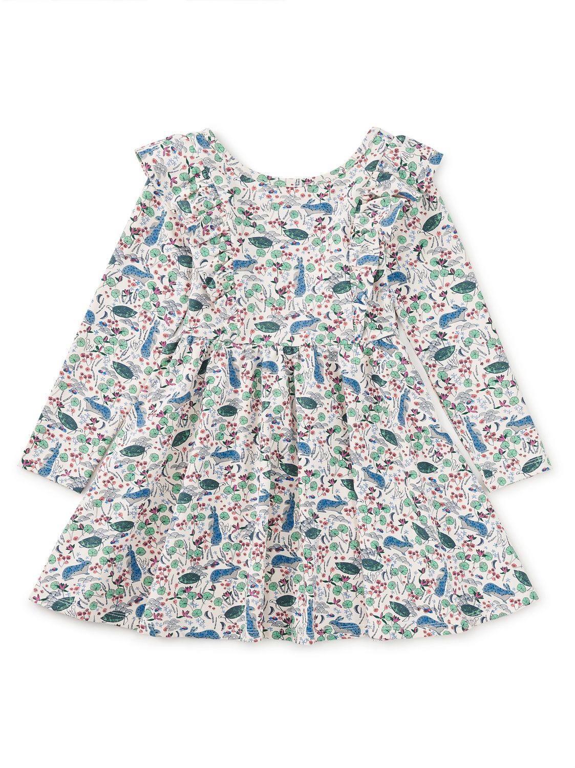 Ruffle Shoulder Ballet Dress - Rabbit &amp; Turtle Folktale