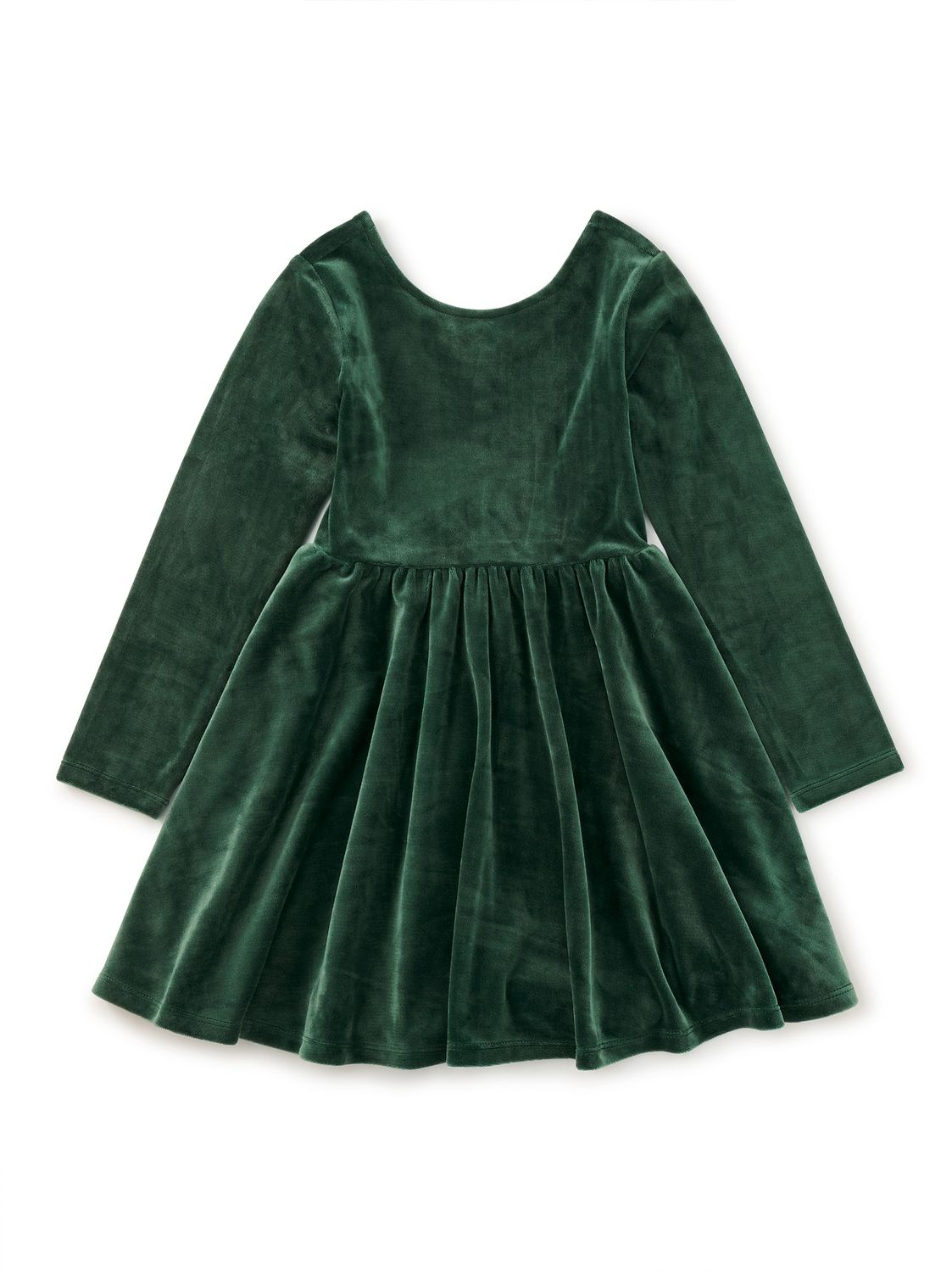 Long Sleeve Velour Ballet Dress - Pineneedle