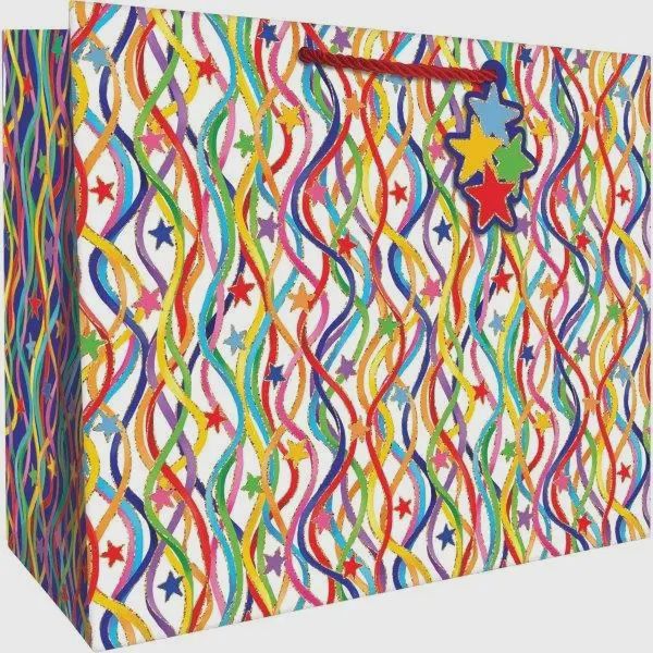 Gift Bag - Celebration Streamers - Jumbo